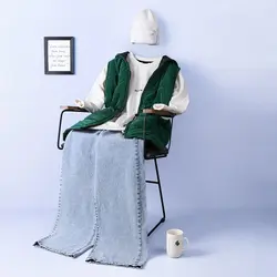 6487-پافر کوتاه کمر گت دار