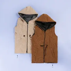 6487-پافر کوتاه کمر گت دار