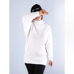 6575-بلوز بافت سرشانه باز آسو