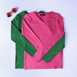 6566-بلوز یقه هفت ماهور