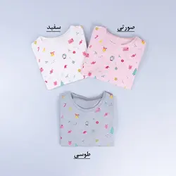 6607-بلوز آستین بلند کریسمس