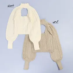 6642-بافت دو تیکه ویولت