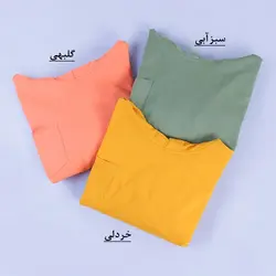 6654-هودی کراپ ساده رنگی