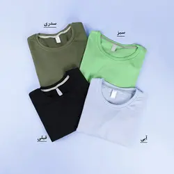 6662-بلوز دورس رنگی