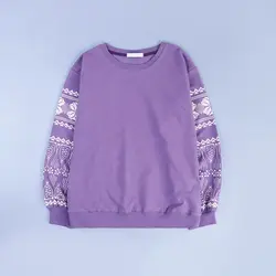 6676-بلوز آستین چاپی آدرینا