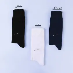 6687-جوراب نخی ساقدار مردانه