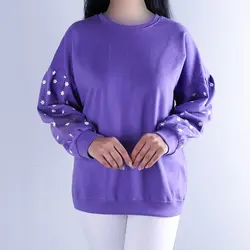 6681-بلوز دورس آستین بابونه