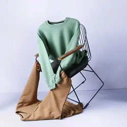 6714-بلوز دورس بلند چاکدار