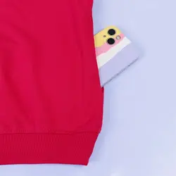 6707-بلوز دورس جیب دار