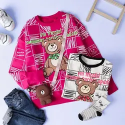 6724-بلوز چاپی خرس (کودک)