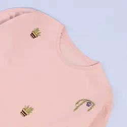 6764-بلوز گلدوزی گلدان