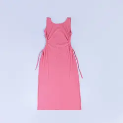 6816-پیراهن رنگی توسکا