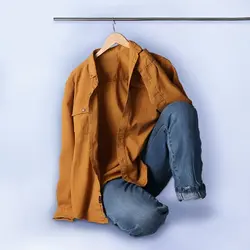 6932-پیراهن کتان مردانه 4