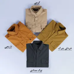 6932-پیراهن کتان مردانه 4