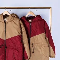 6947-کاپشن دو رنگ میا