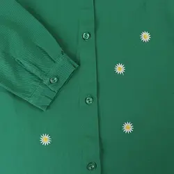 6973-مانتو گلدوزی بابونه