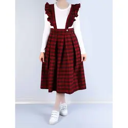 6986-دامن چهارخونه ساسبندی