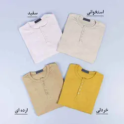 7004-بلوز یقه گرد آستین بلند  (مردانه)