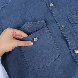 7076-پیراهن جین مردانه