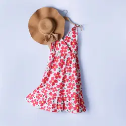 7068-پیراهن عروسکی گل گلی