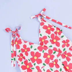 7068-پیراهن عروسکی گل گلی