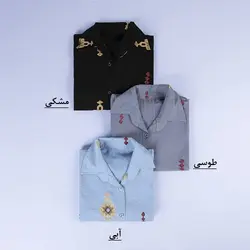 7154-مانتو گلدوزی نیلا