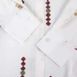 7154-مانتو گلدوزی نیلا