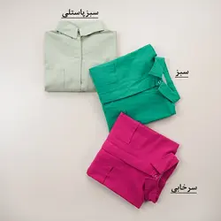 7248-مانتو لینن هانده