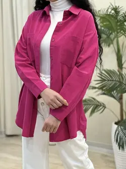 7248-مانتو لینن هانده