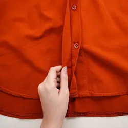 7248-مانتو لینن هانده