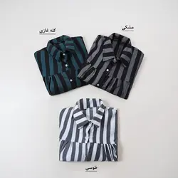 7275-مانتو راه راه همراز