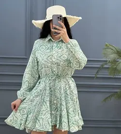 7328-پیراهن عروسکی کیارا