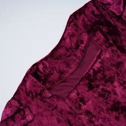 7384-شومیز آستین پیله مخمل