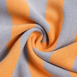 7438-پیراهن راه راه پایین چین