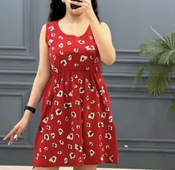 7468-سارافون کمر کش پلنگی