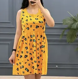 7468-سارافون کمر کش پلنگی