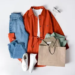 مانتو کمر گت دار مانیا کد 7496