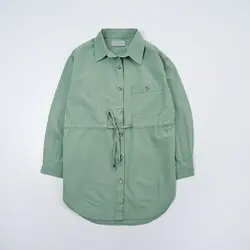 مانتو کمر گت دار مانیا کد 7496