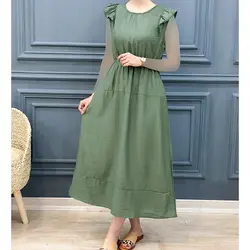 پیراهن بلند پروا کد 7584