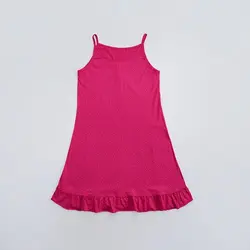 پیراهن پایین چین خالخالی کد 7628