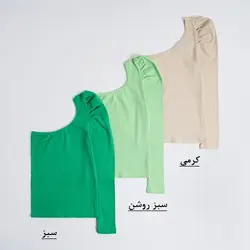 بلوز تک آستین کیارا کد 7647