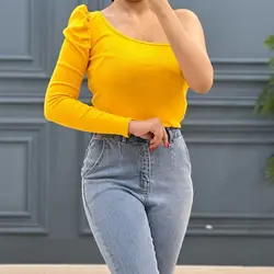 بلوز تک آستین کیارا کد 7647