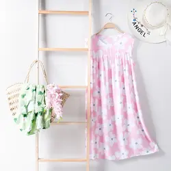 پیراهن نخی فانتزی کد 7677