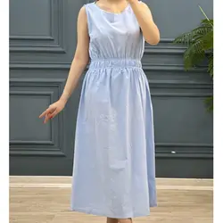 پیراهن کمر کش لاوین 2 کد 7697