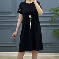 پیراهن آستین گلدوزی کد 7706