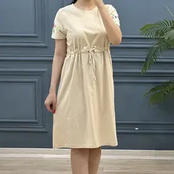 پیراهن آستین گلدوزی کد 7706