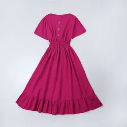 پیراهن کمر کش سوگل کد 7743