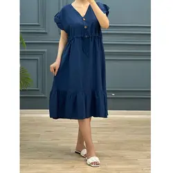 پیراهن پایین چین بنیتا کد 7755