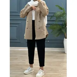 شومیز مانتویی قلب کد 7819