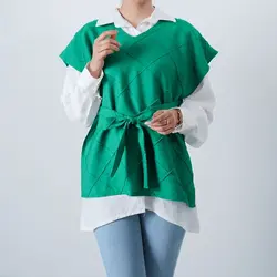 ست شومیز وست کاملیا کد 7877